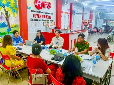 Phường Nha Trang: Kiểm tra việc chấp hành các quy định của pháp luật đối với các trung tâm ngoại ngữ, tin học, giáo dục kỹ năng sống